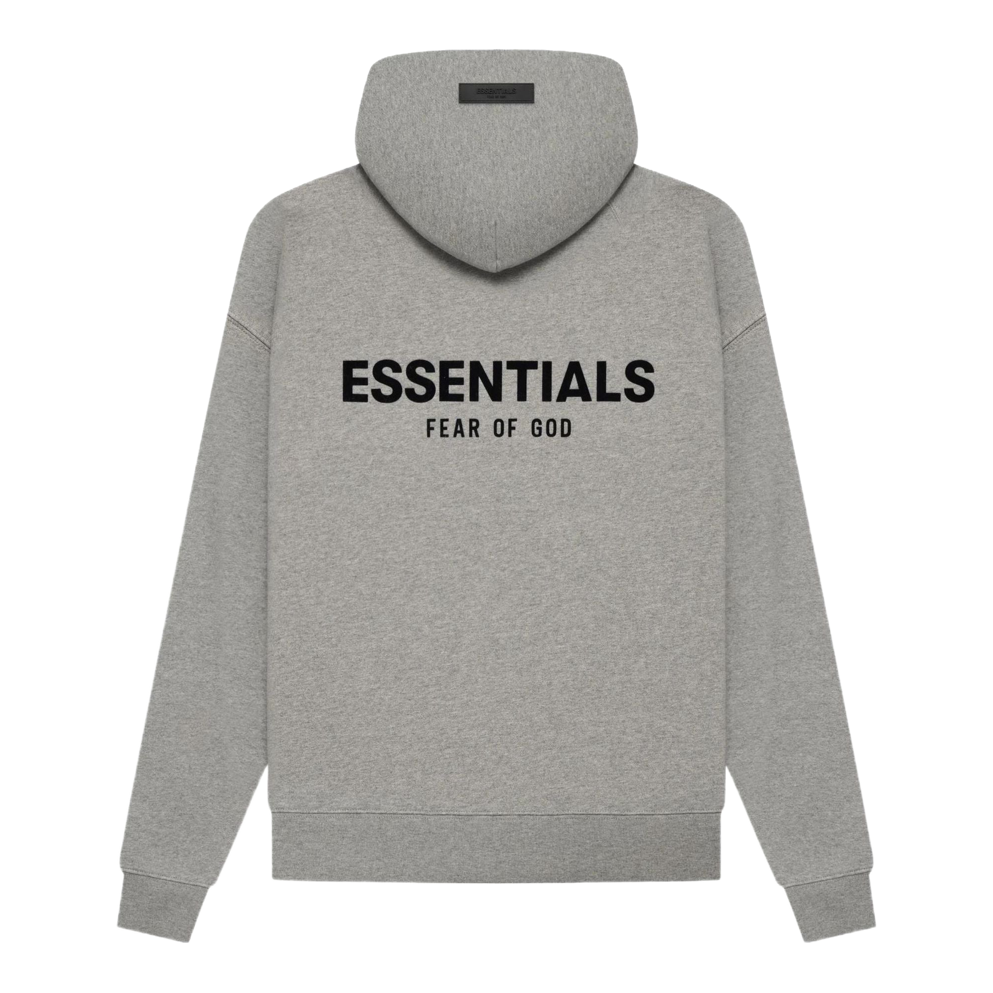 FOG ESSENTIALS SS22 HOODIE 'DARK OATMEAL'