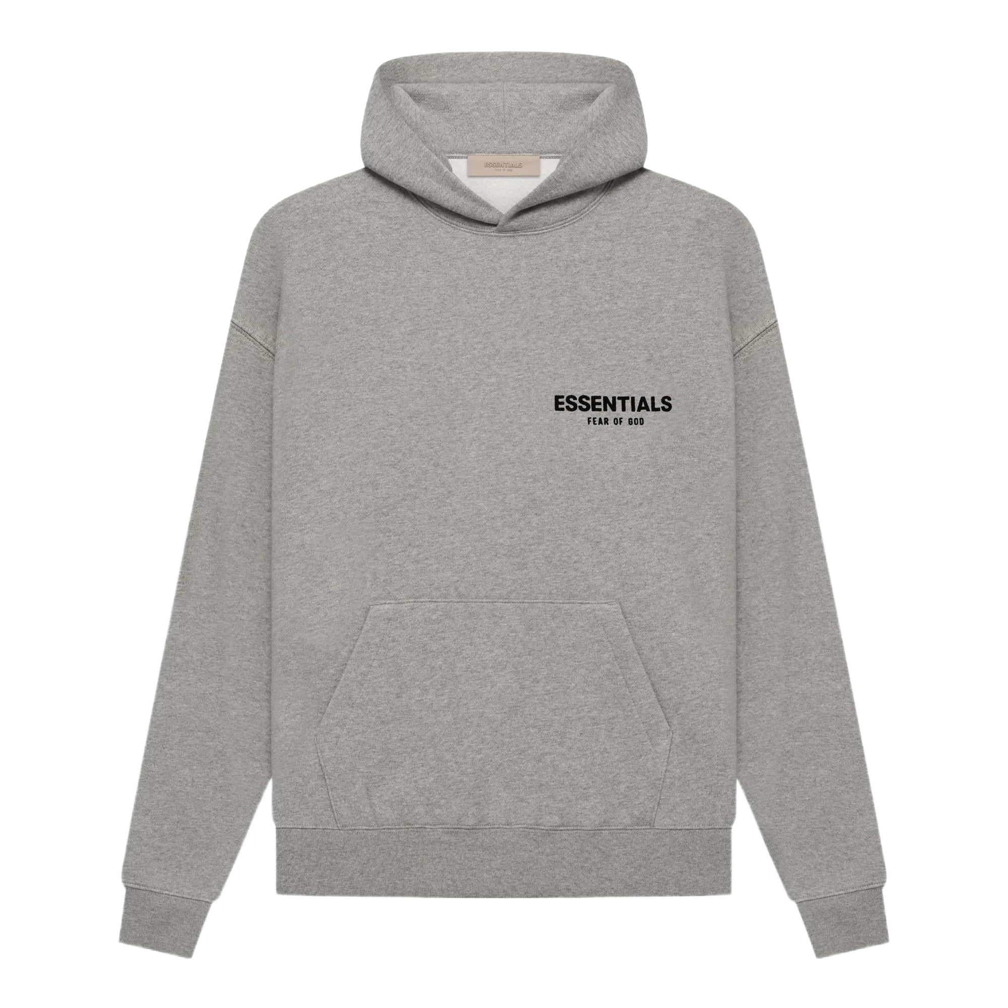 FOG ESSENTIALS SS22 HOODIE 'DARK OATMEAL'
